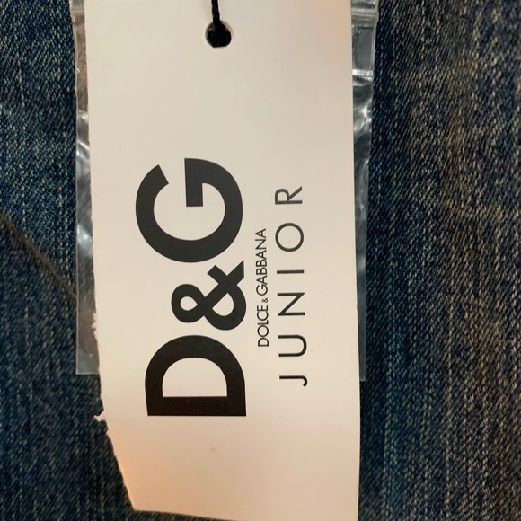 Dolce & Gabbana Junior Rouched Retro Jean - Picture 6 of 12